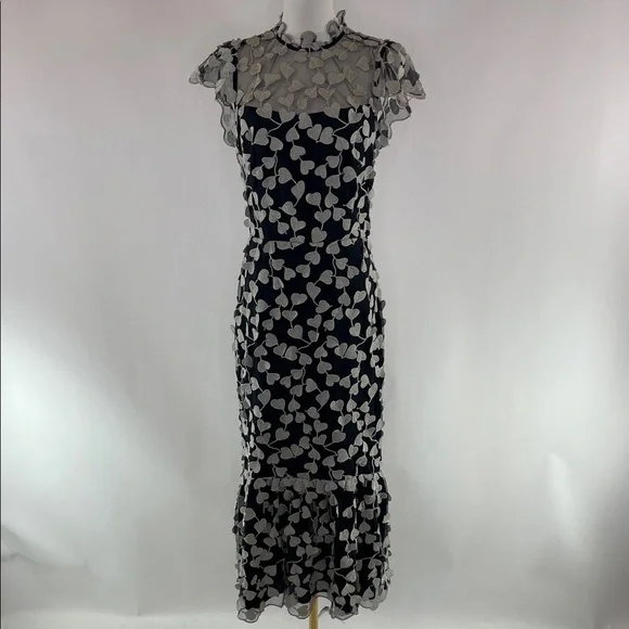 Shoshanna Liberty Dress with heart-shaped lace overlay, 8 - Picture 7 of 15